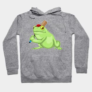 Frog Cricket Cricket bat Hoodie